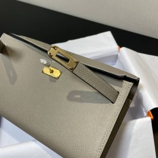 Replica Hermes Kelly To Go Epsom Calfskin Wallet WOC