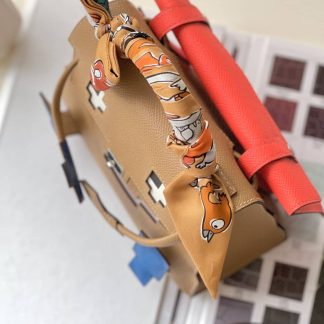 Replica Hermes Kelly Doll Picto Epsom Calfskin Bag