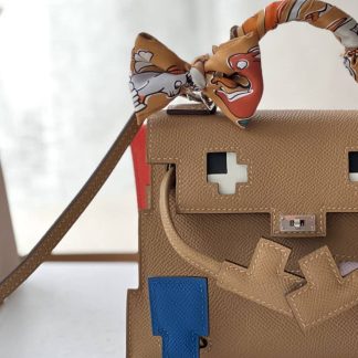 Replica Hermes Kelly Doll Picto Epsom Calfskin Bag