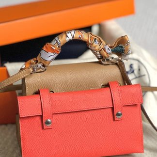 Replica Hermes Kelly Doll Picto Epsom Calfskin Bag