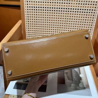 Replica Hermes Kelly 28 Custom Painted Vintage Bag