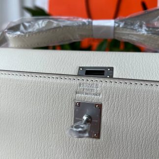 Replica Hermes Kelly Elan Chevre Mysore Leather Bag