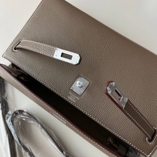 Replica Hermes Kelly Elan Chevre Mysore Leather Bag