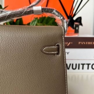 Replica Hermes Kelly Elan Chevre Mysore Leather Bag