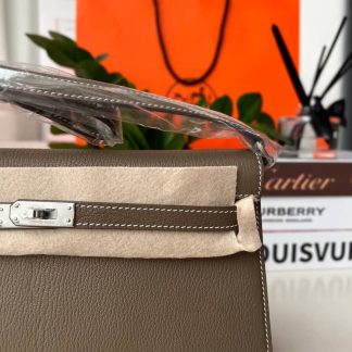 Replica Hermes Kelly Elan Chevre Mysore Leather Bag