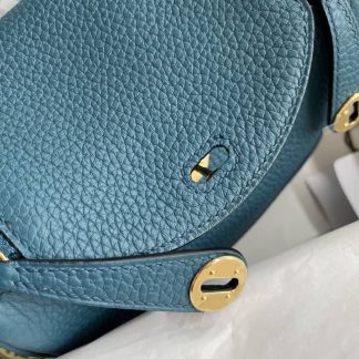 Replica Hermes Mini Lindy Clemence Leather Bag