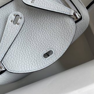 Replica Hermes Mini Lindy Clemence Leather Bag