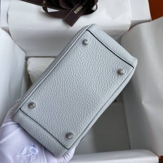 Replica Hermes Mini Lindy Clemence Leather Bag