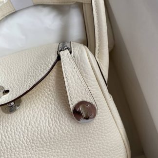 Replica Hermes Mini Lindy Clemence Leather Bag