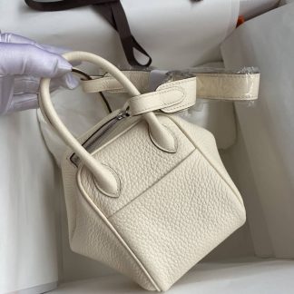 Replica Hermes Mini Lindy Clemence Leather Bag