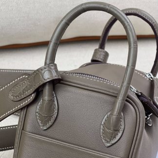 Replica Hermes Mini Lindy Swift Leather Bag