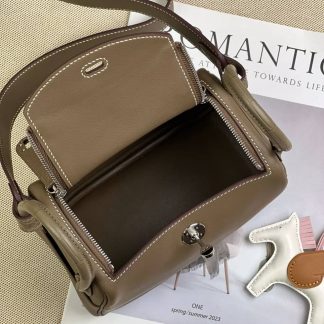 Replica Hermes Mini Lindy Swift Leather Bag