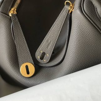 Hermes Lindy 30 Clemence Leather Bag