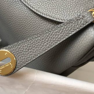 Hermes Lindy 30 Clemence Leather Bag
