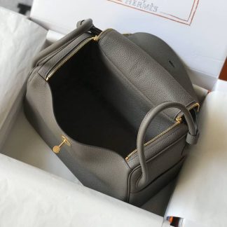 Hermes Lindy 30 Clemence Leather Bag