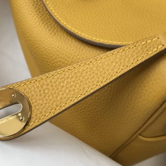 Hermes Lindy 30 Clemence Leather Bag