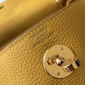 Hermes Lindy 30 Clemence Leather Bag