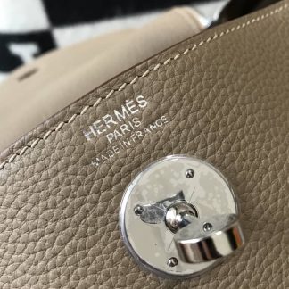 Hermes Lindy 30 Clemence Leather Bag