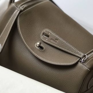 Hermes Lindy 30 Clemence Leather Bag