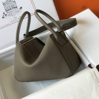 Hermes Lindy 30 Clemence Leather Bag
