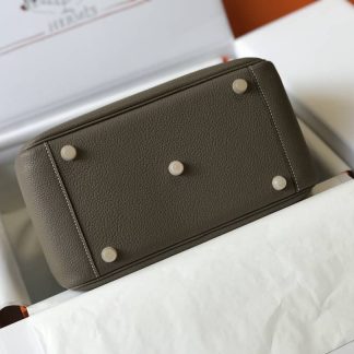 Hermes Lindy 30 Clemence Leather Bag