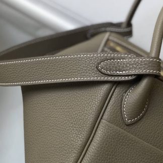 Hermes Lindy 30 Clemence Leather Bag