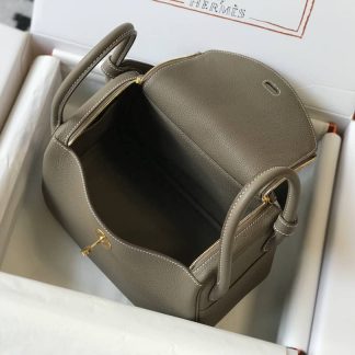 Hermes Lindy 30 Clemence Leather Bag