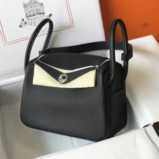 Hermes Lindy 30 Clemence Leather Bag