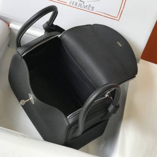 Hermes Lindy 30 Clemence Leather Bag